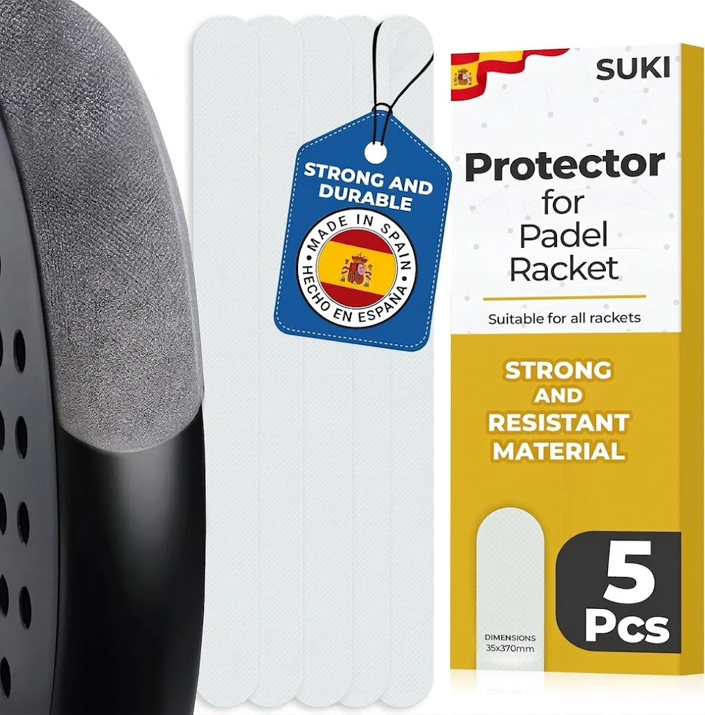 Padel Racket Frame Protector - Transparent Edge Guard Tape
